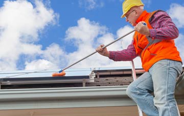 Knightacott soft wash roof cleaning